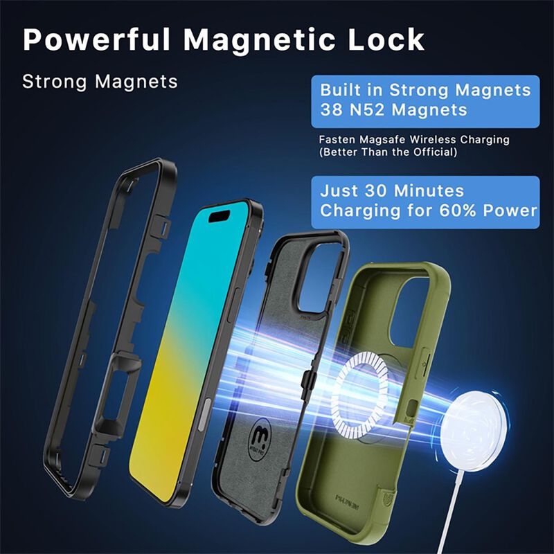 Funda Mybat Maverick Mag Clip Para Iphone 16 Pr... image number null