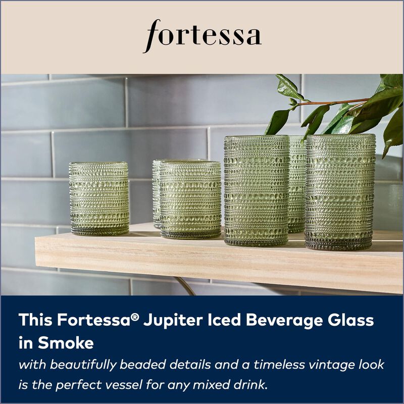 Juego De 6 Vasos Fortessa 370 ml Gris Humo image number null