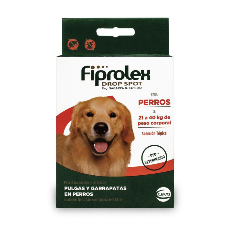 Fiprolex 21-40kg 1x2.68 ml1Pipeta Linea L&iacute;nea d... image number null