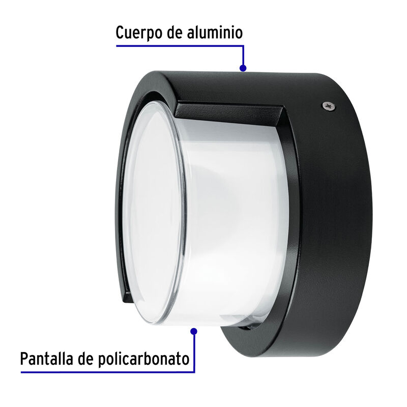 Arbotante decorativo de Led 10 W Luz Cálida Vol... image number null