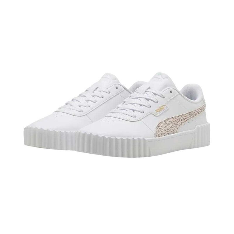Tenis Puma Para Mujer Carina 3.0 Blanco-cafe image number null