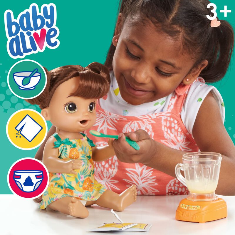 Mu&ntilde;eca Baby Alive Magical Mixer Tropical Treat ... image number null