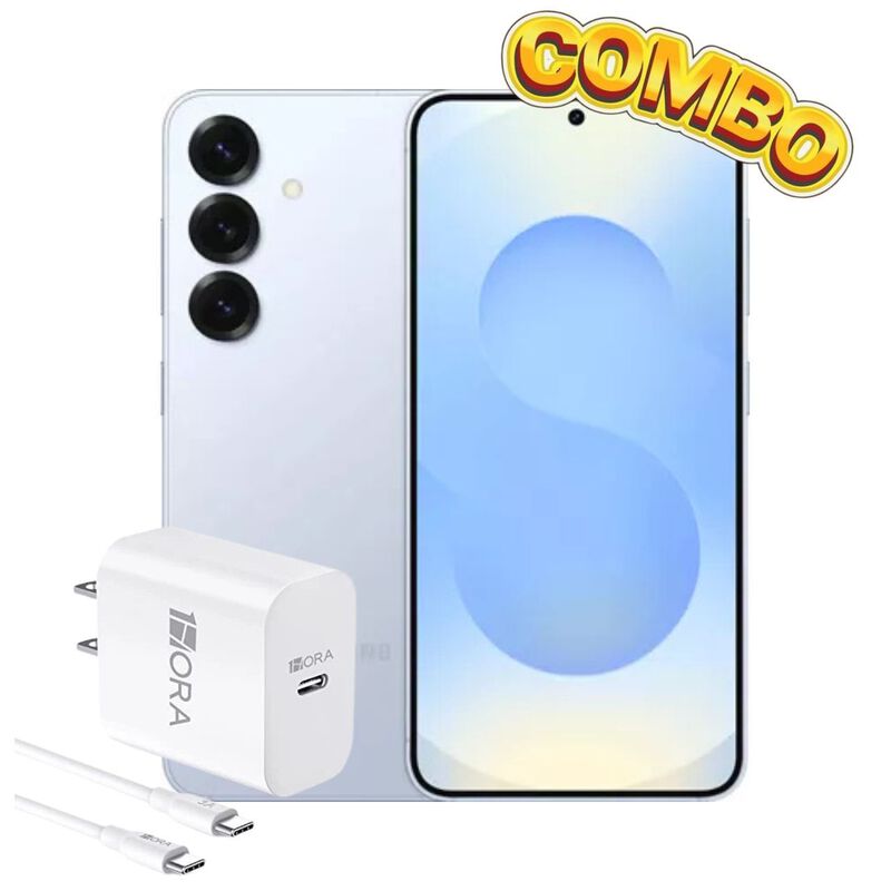 Combo Galaxy S25 128GB/12RAM Azul Ligero + Adap... image number null