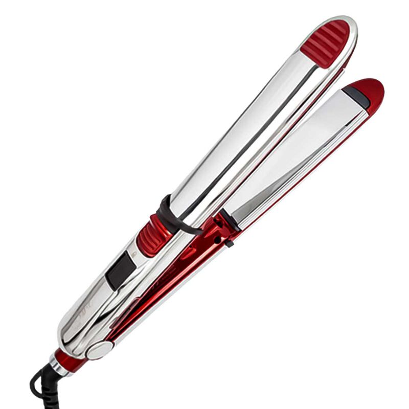 Plancha Ferro 2 En 1 Para Cabello Salon Beauty ... image number null