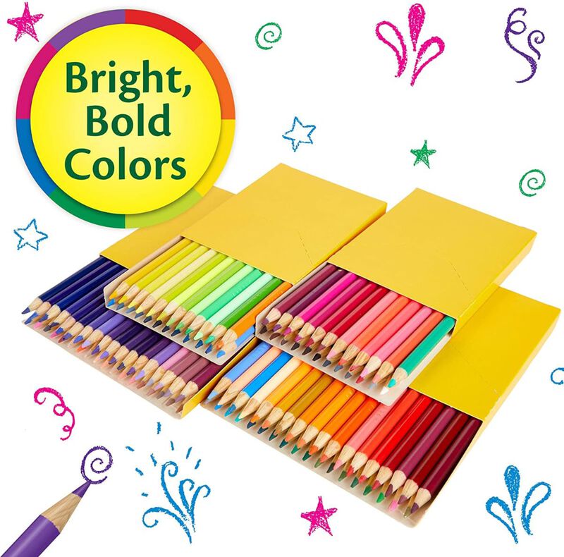 Juego De L&aacute;pices De Colores Crayola De 120 Unid... image number null
