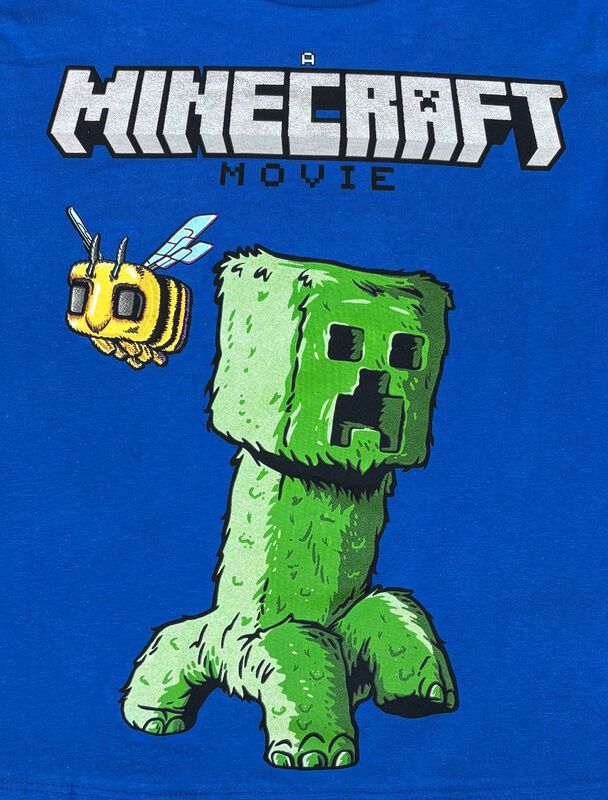 Pijama Minecraft Movie Para Ni&ntilde;os Conjunto Pant... image number null