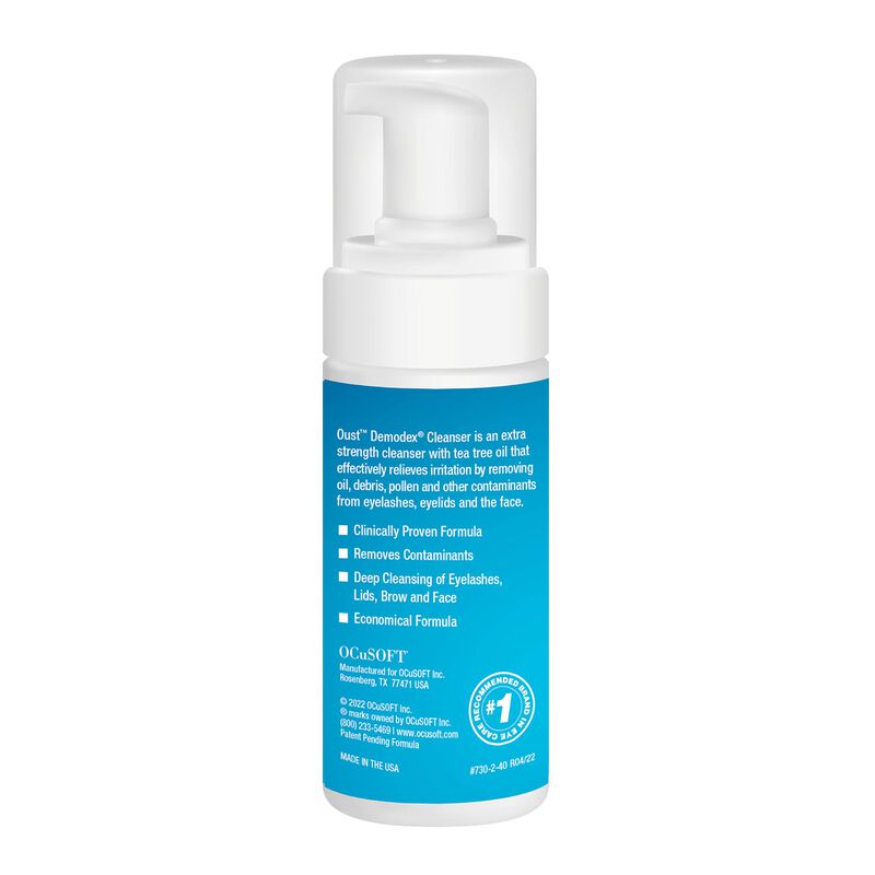 Limpiador Ocusoft Oust Demodex Foam Extra Stren... image number null