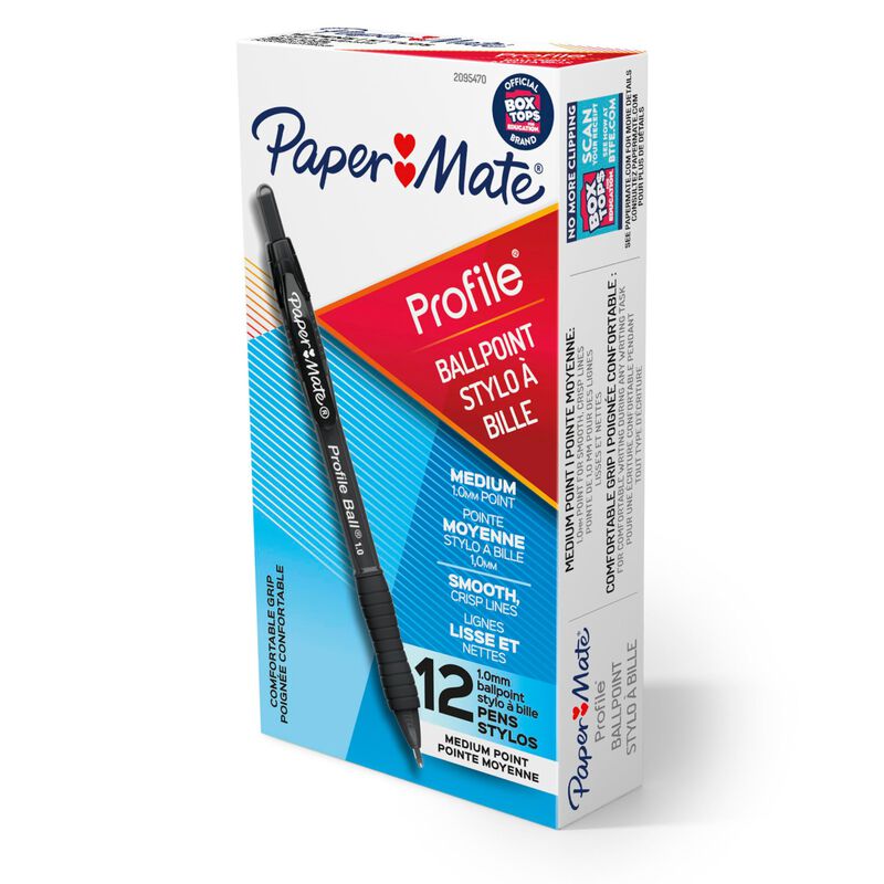 Bol&iacute;grafo Paper Mate Profile Retr&aacute;ctil De Color... image number null