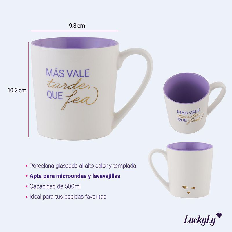 Taza Grande Caf&eacute;, Frases Originales, Regalos Mu... image number null