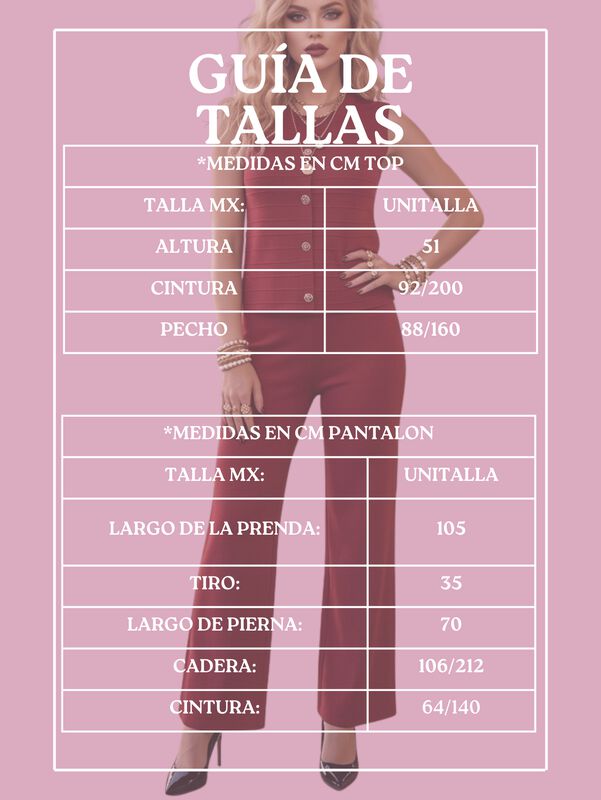 Conjunto Pantalon Recto Y Blusa Escotada Conj-0... image number null