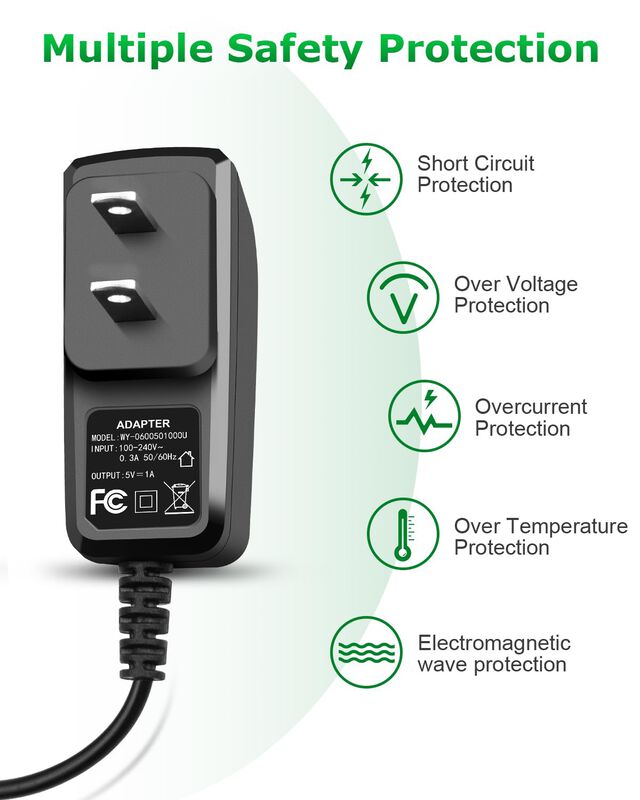 Cargador De Afeitadora El&eacute;ctrico Arkare 5v 1a P... image number null