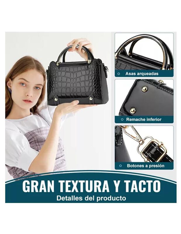 Bolsa Crossbody Pink Brule Para Mujer image number null