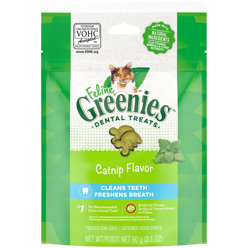 Hierba Gatera Cat Treats Feline Greenies Para E... image number null