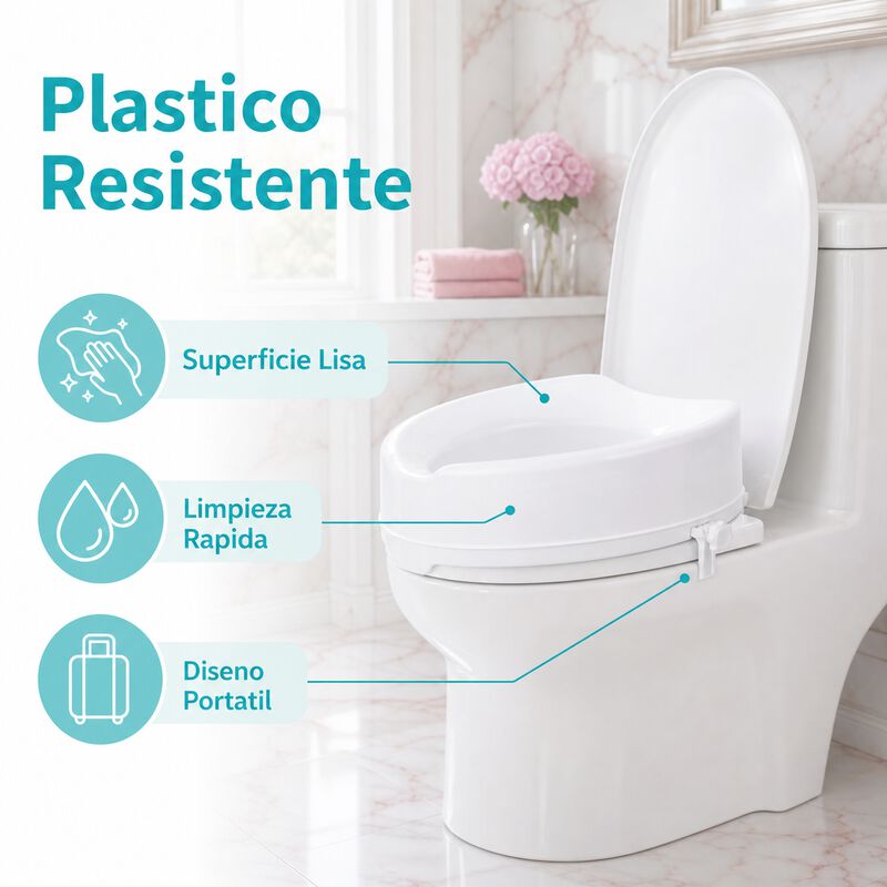 Incremento Aumento de Asiento para Ba&ntilde;o con Tap... image number null