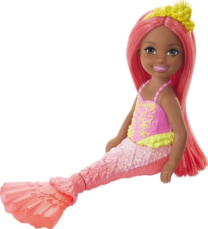 Mu&ntilde;eca Barbie Dreamtopia Chelsea Mermaid Con Pe... image number null