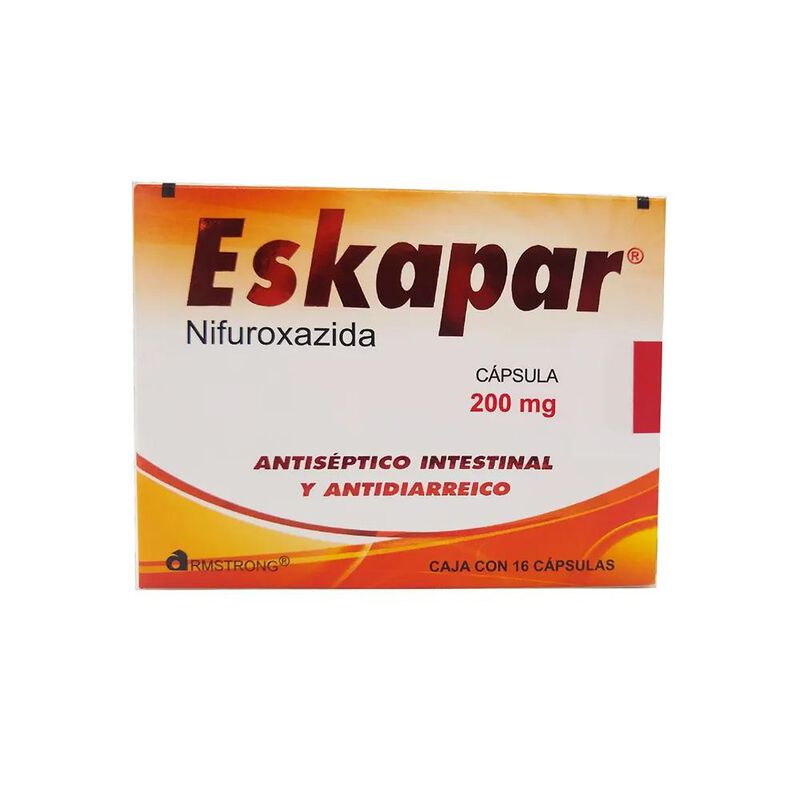 Eskapar 200 Mg 16 C&aacute;psula(s) image number null