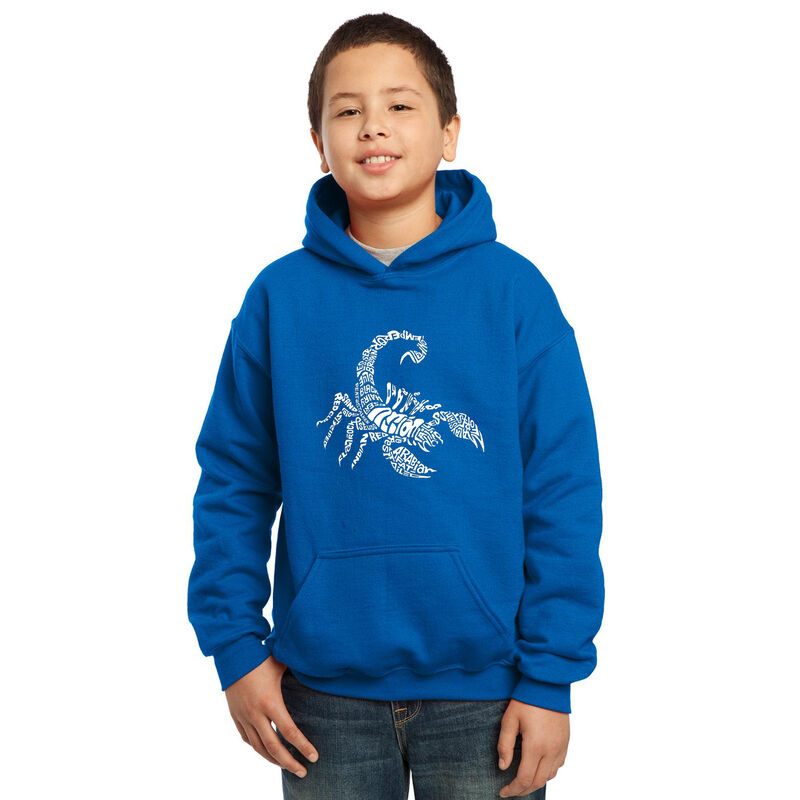 Sudadera Con Capucha Word Art Para Ni&ntilde;o - Tipos... image number null