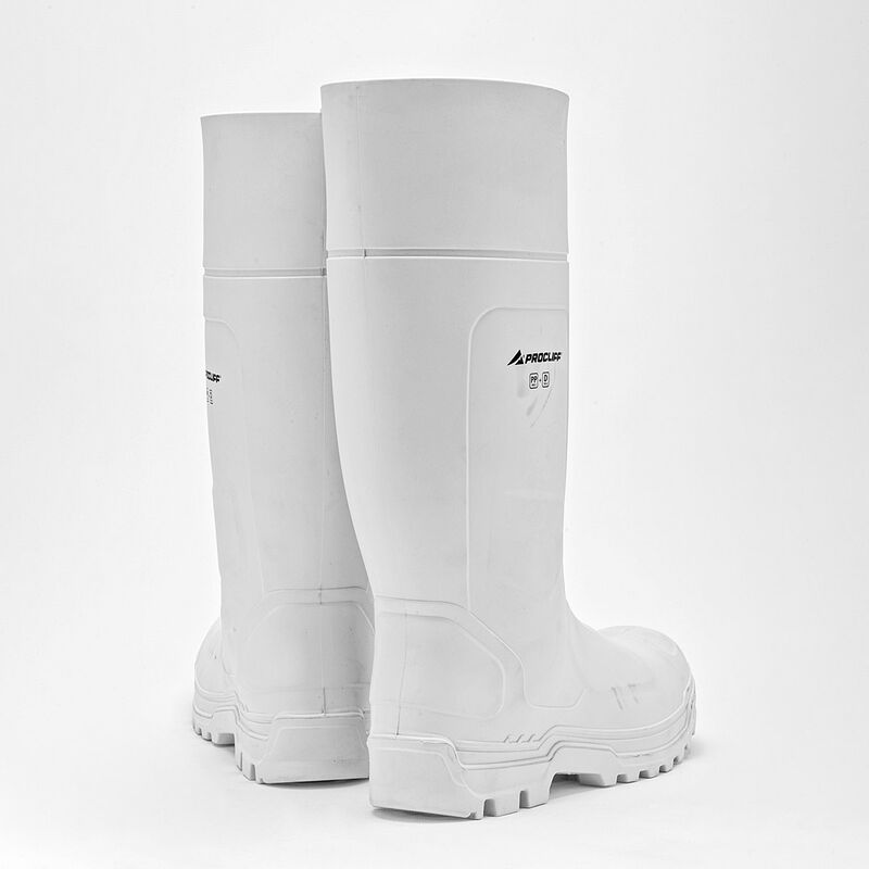 Cliff Zapato industrial para hombre blanco image number null