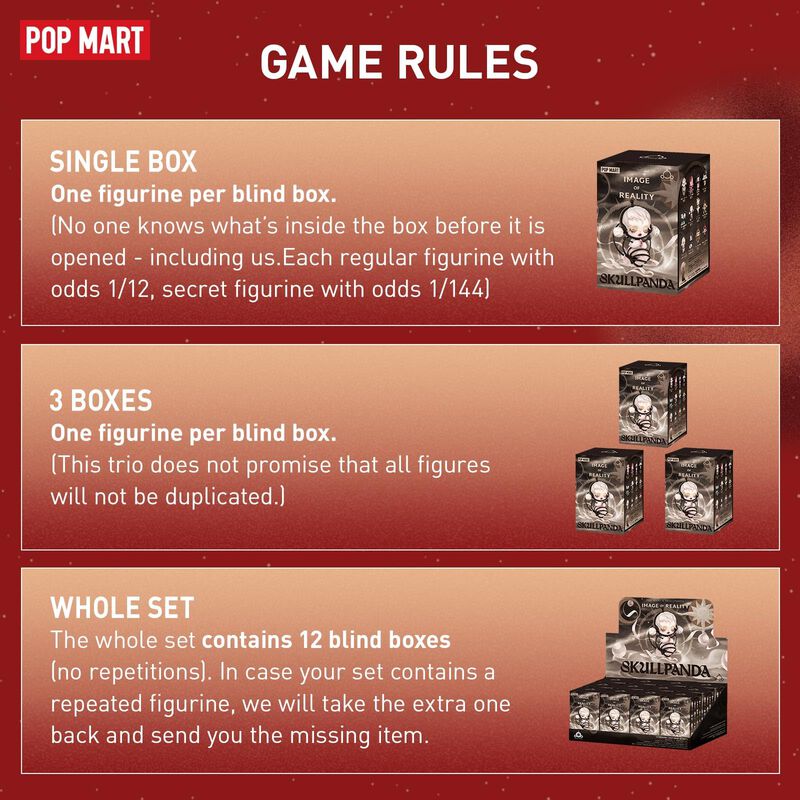Figura Pop Mart Skullpanda: Imagen De La Serie ... image number null