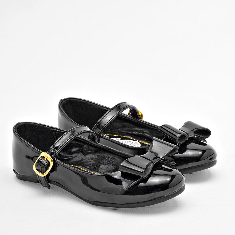 Mimar Zapato para niña negro charol image number null