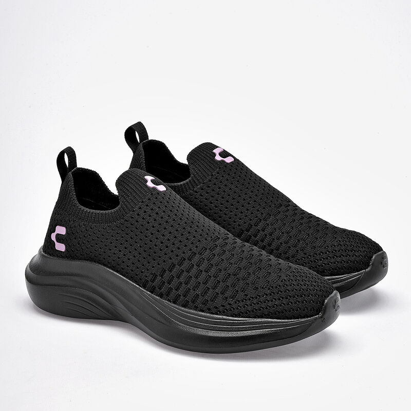 Charly tenis para mujer negro cod 139595-E image number null