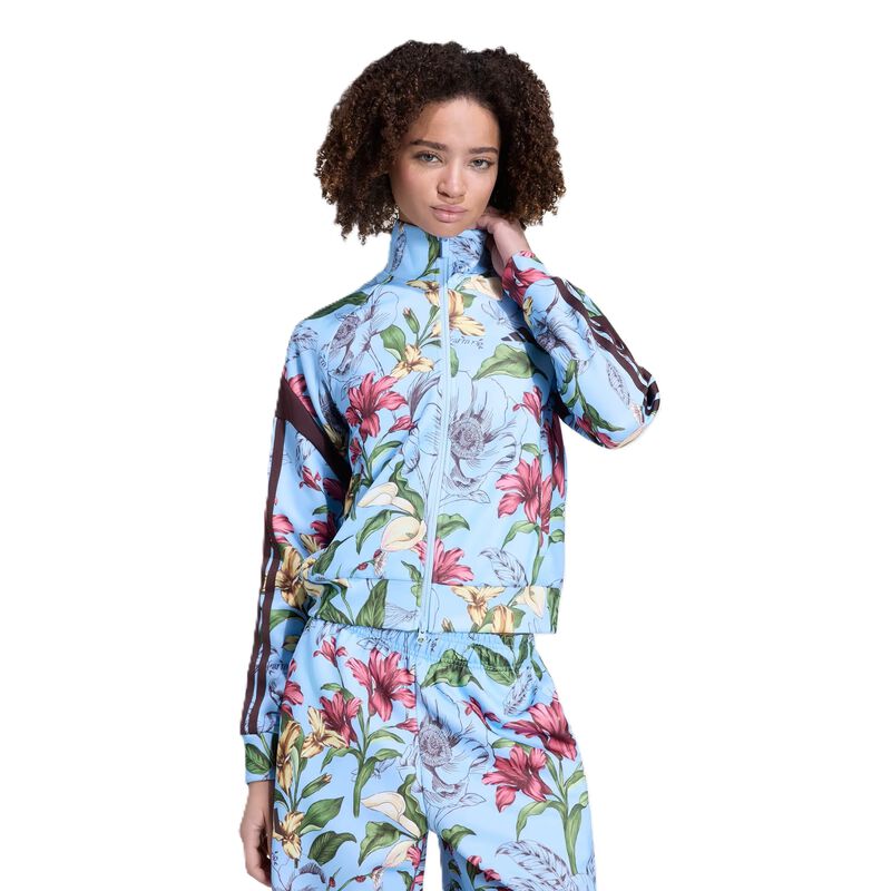 Ropa Mujer Adidas Chamarra Farm Tiro Tt Azul Kx... image number null