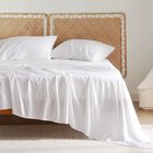 Juego De S&aacute;banas Bedsure Queen Size Cooling Rayon Bamboo White
