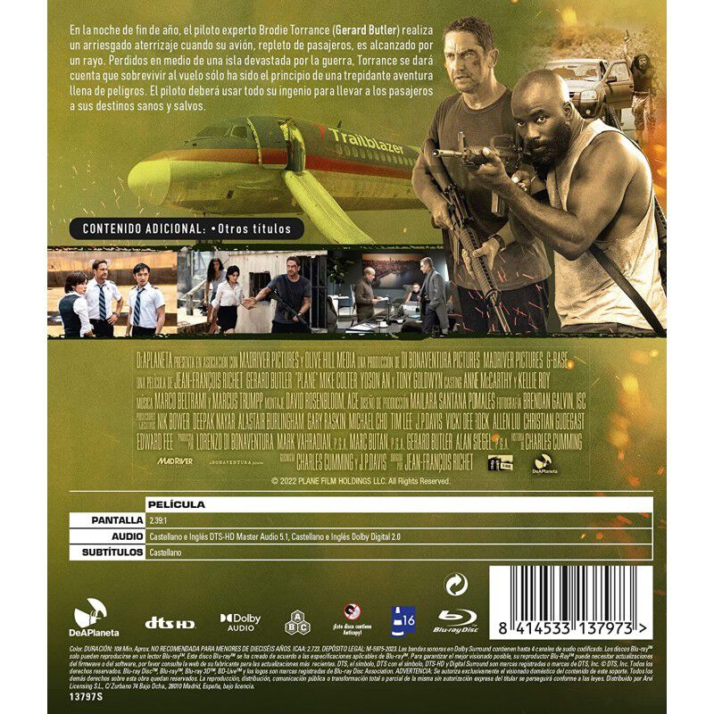 El Piloto [Blu-ray] (2023) Plane image number null