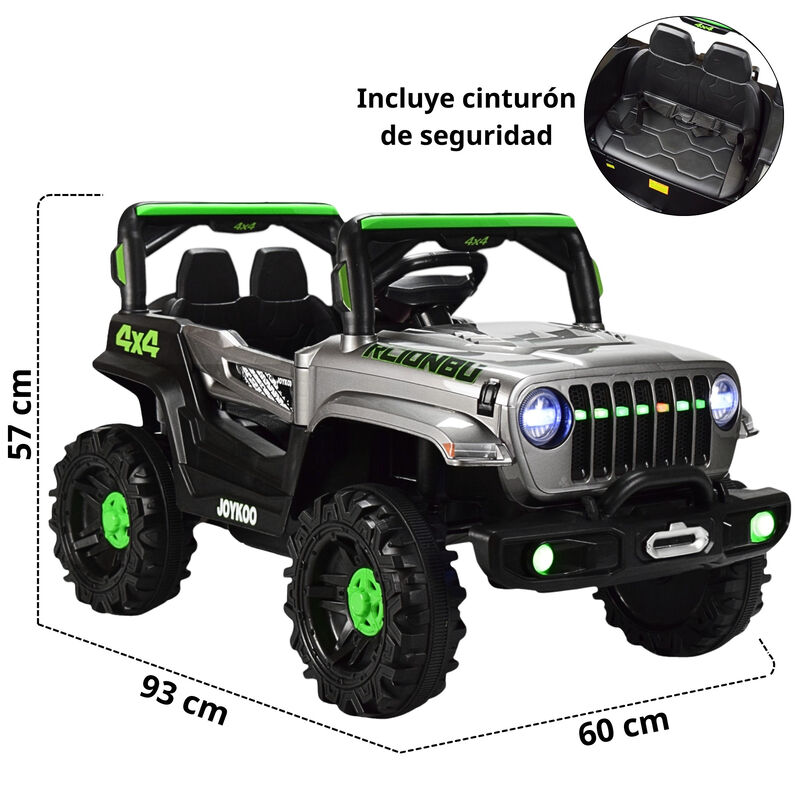 Montable Electrico Camioneta 4x4 Control Remoto... image number null