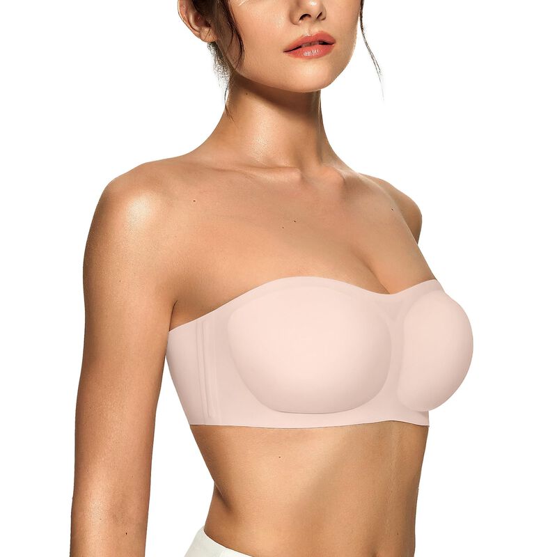 Sujetador Bandeau OEAK Sin Tirantes Push-up XL ... image number null
