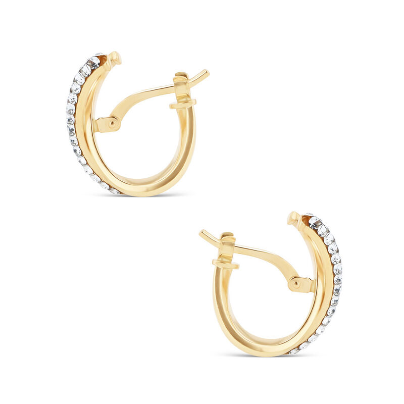 Arracadas Oro Amarillo 10k Con Zirconias | Joye... image number null