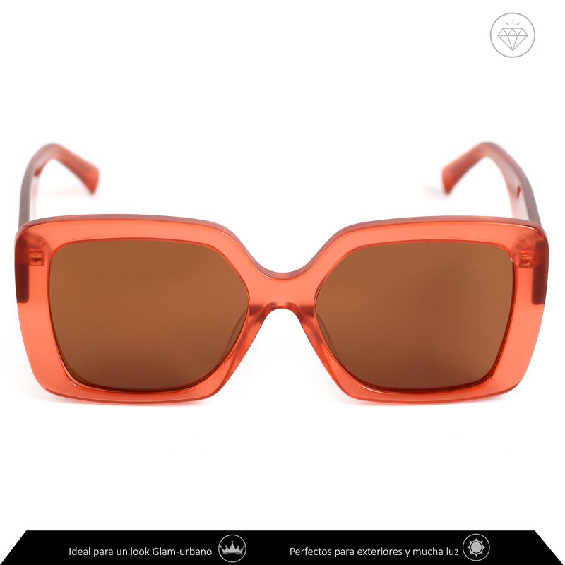 Lentes De Sol Xolek 111 Glam Acetato Retro Uv P... image number null