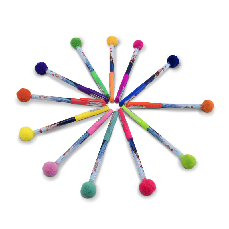 Set De 12 Plumas De Gel Con Aroma, Colores Surt... image number null