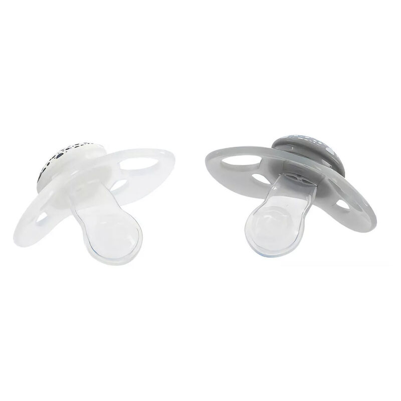Chupón 6+m Twistshake 2pz Gris Blanco Pastel image number null