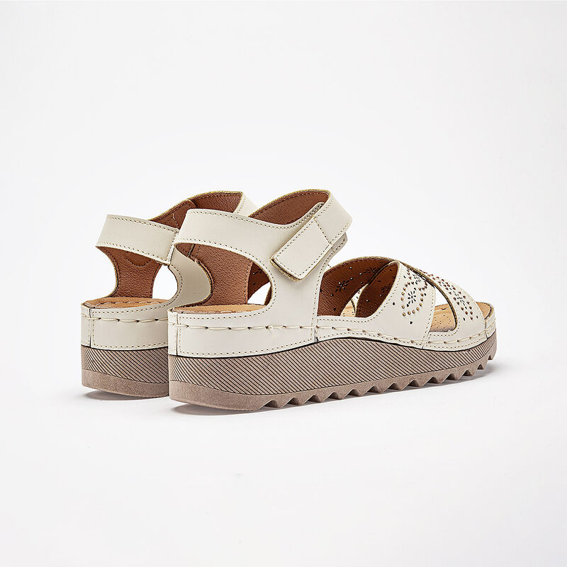 Flexmas sandalia piso para mujer latte cod 1404... image number null