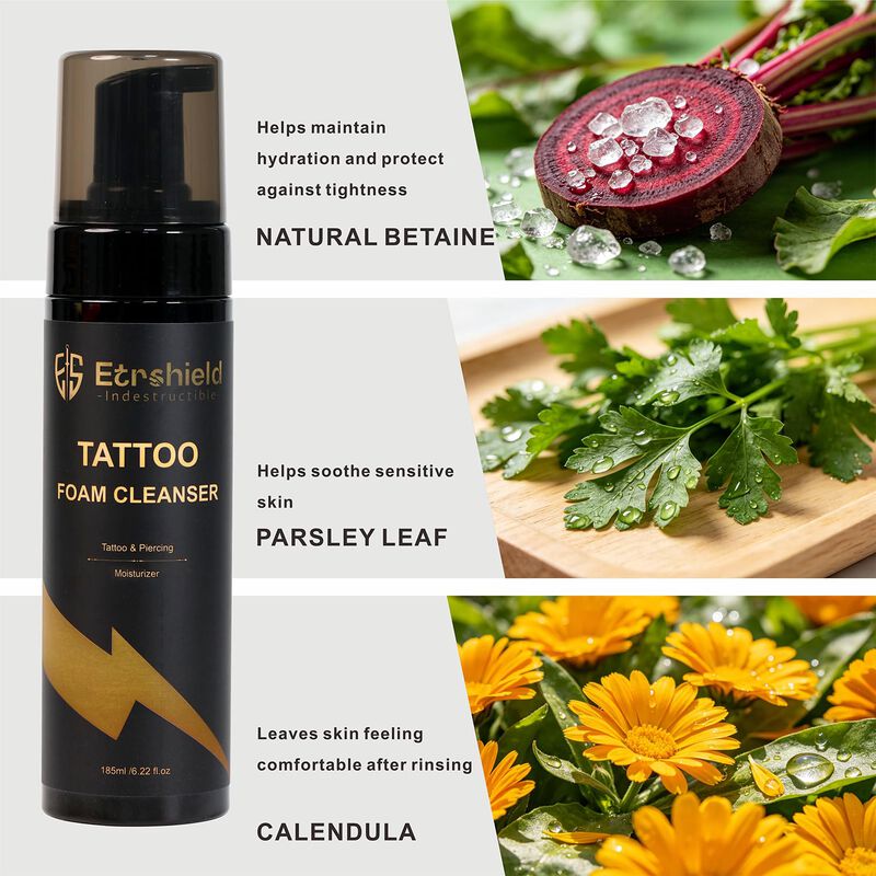 Jab&oacute;n Para Tatuajes Es Etrshield 185 ml Con Sen... image number null