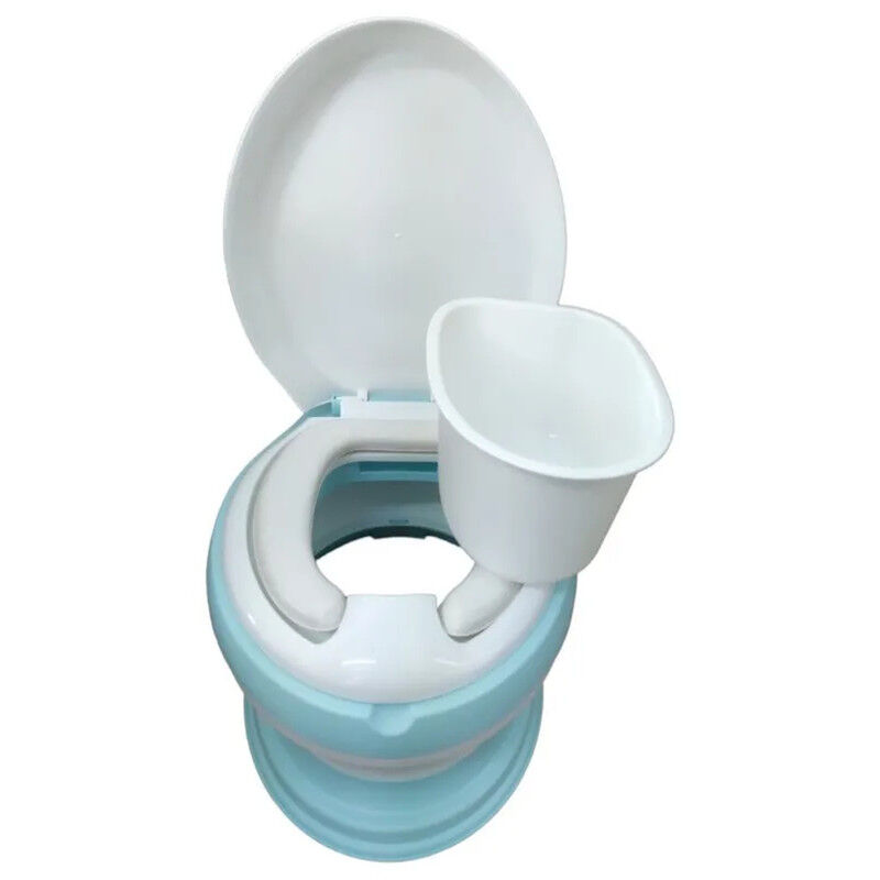 Baño Entrenador Azul Acojinado Con Sonido Y Ant... image number null