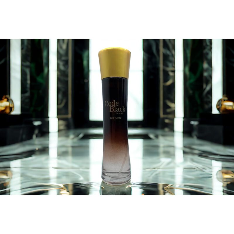 Colonia 9 O'CLOCK Code Black Intense 100ml Eau ... image number null