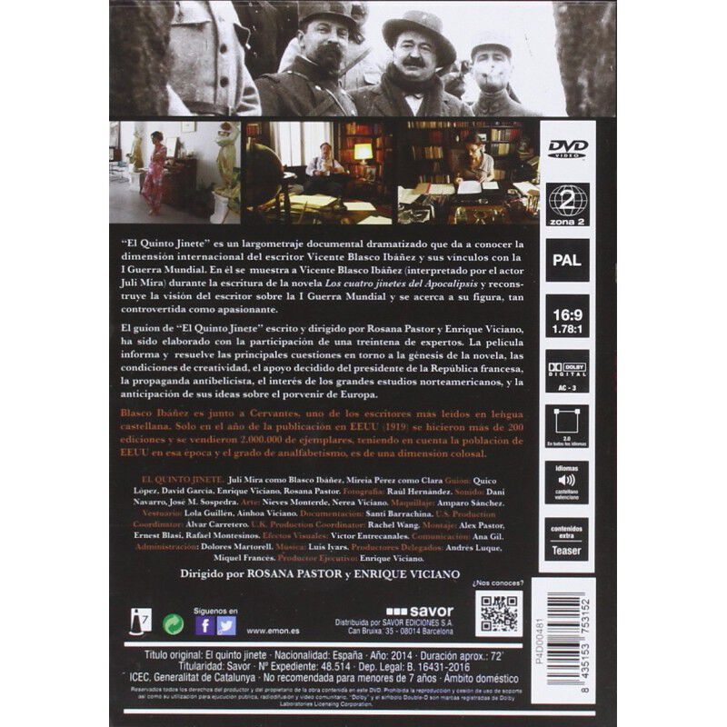 El Quinto Jinete [dvd] image number null