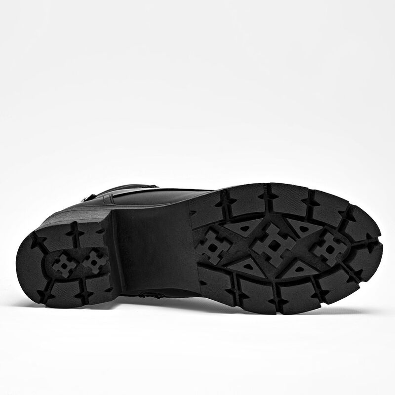 Moramora bot&iacute;n tac&oacute;n para mujer  negro cod 1397... image number null