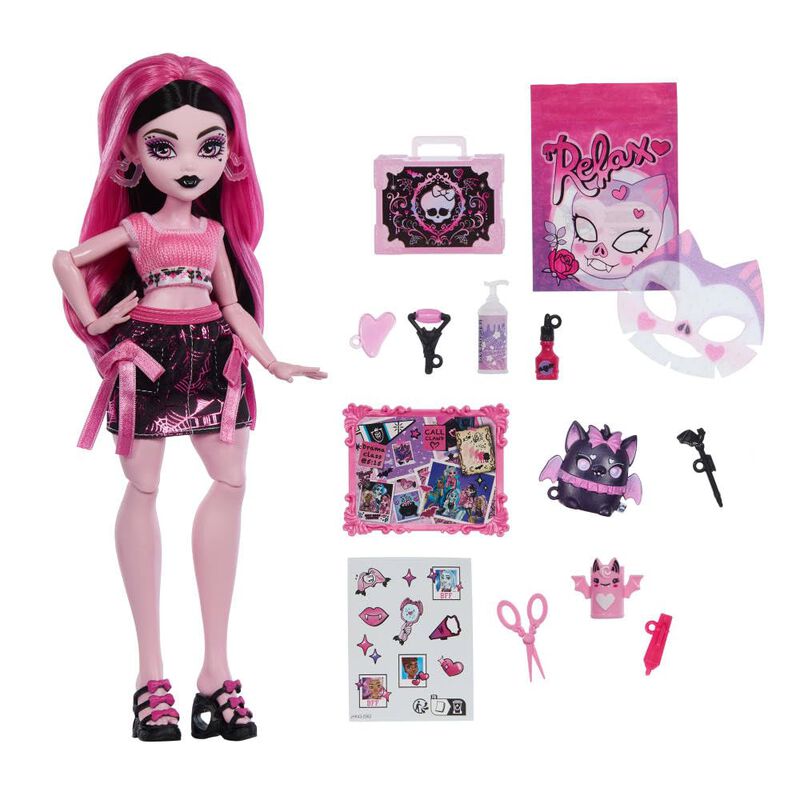 Set De Mu&ntilde;eca Monster High Draculaura Secretos ... image number null