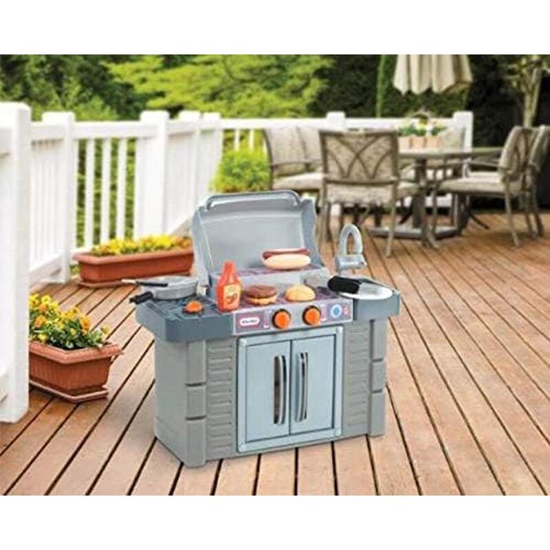 Little Tikes Cook 'n Grow Parrilla De Juguete image number null
