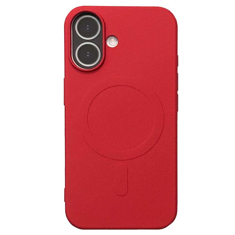 Funda Xfitted Silicon Mag Para Iphone 16 Roja image number null