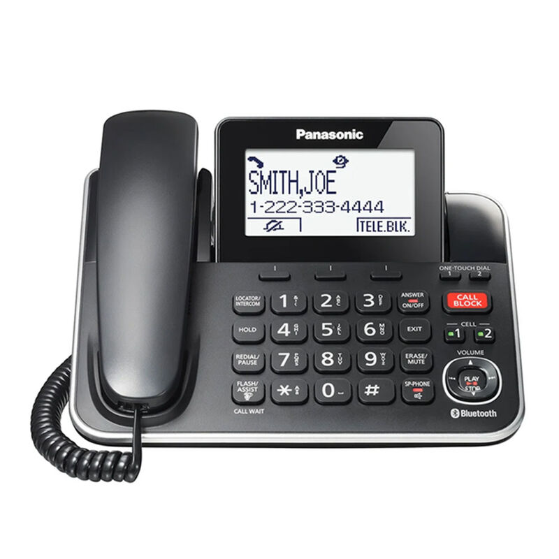 Tel&eacute;fono Inal&aacute;mbrico Panasonic Dos Ext KX-TGF88... image number null
