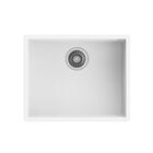 Tarja Sencilla Teka Square 50.40 Tg W Blanco Para Submontar Tegranite Alb