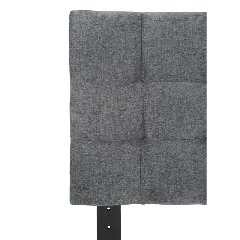 Cabecera Queen Size Dicasa Catania Gris oscuro image number null