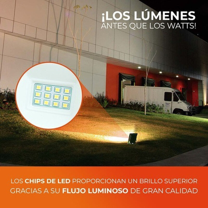 Reflector Led Exterior, 150 W, Luz Suave C&aacute;lida... image number null