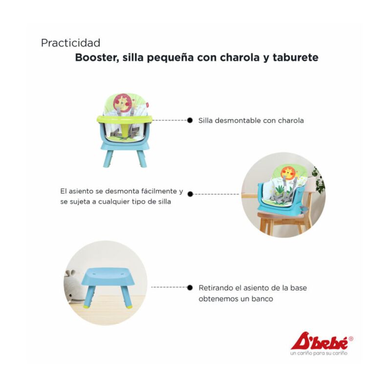 Periquera D Bebé Grow With Me Azul + Verde image number null