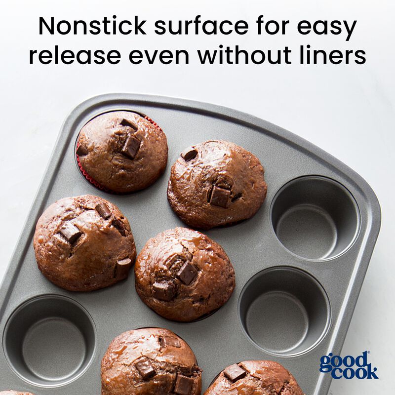 Molde Mini para Muffins GoodCook Everyday 12 Ca... image number null