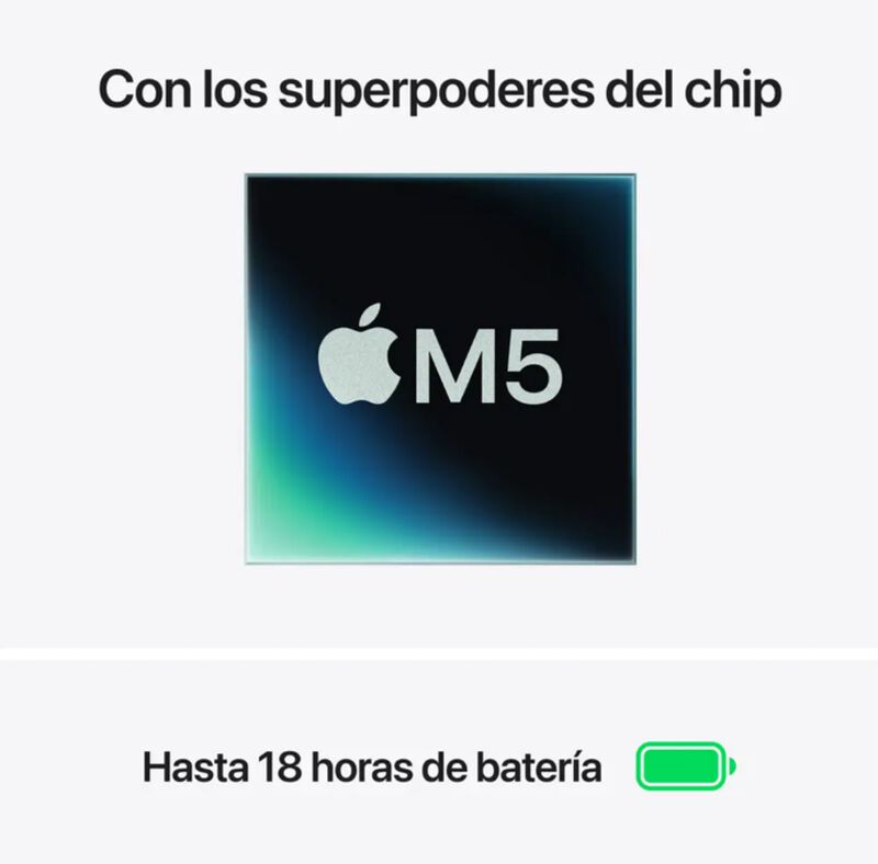Apple Macbook Air M5 512gb 16gb Negro image number null